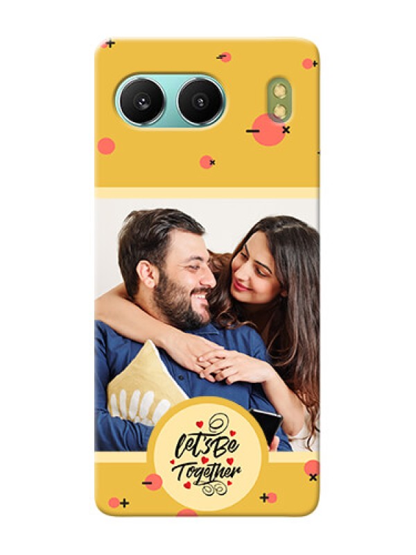 Custom OnePlus Nord 4 5G Photo Printing on Case with Lets be Together Design