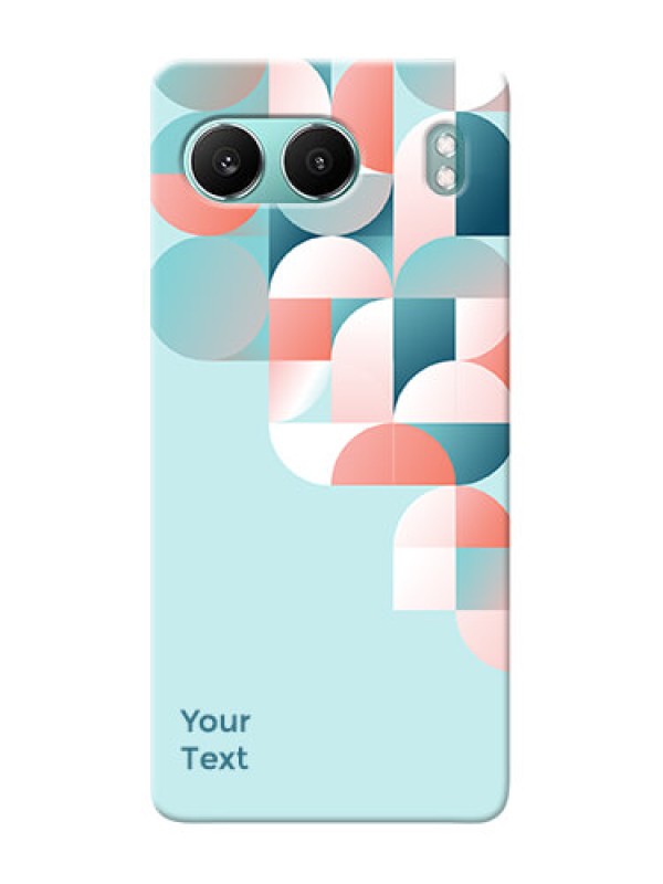 Custom OnePlus Nord 4 5G Custom Phone Case with Stylish Semicircle Pattern Design