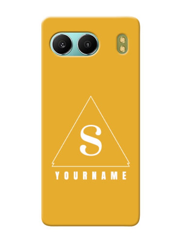 Custom OnePlus Nord 4 5G Personalized Phone Case with simple triangle Design