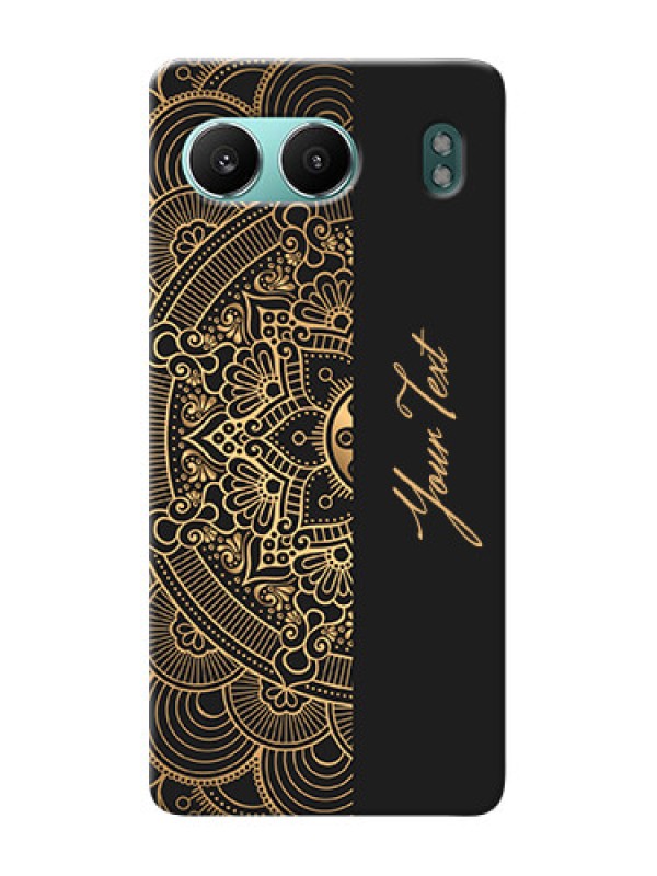 Custom OnePlus Nord 4 5G Photo Printing on Case with Mandala art with custom text Design