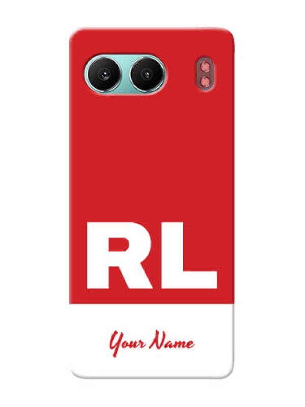 Custom OnePlus Nord 4 5G Personalized Phone Case with dual tone custom text Design