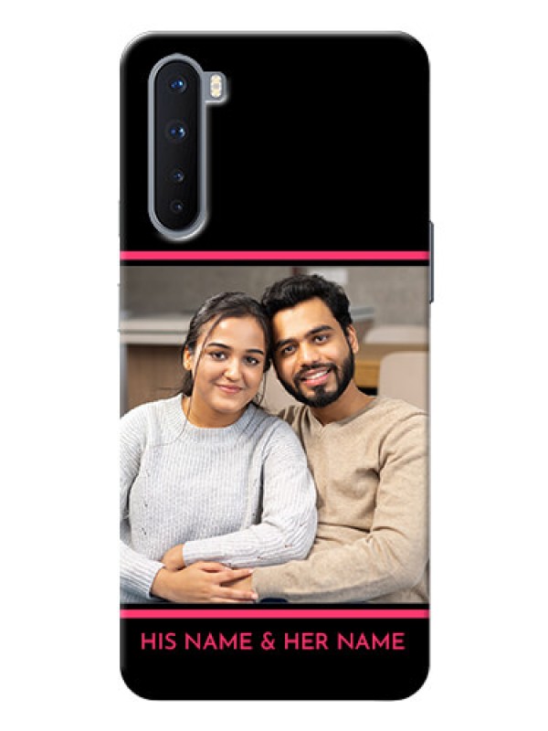 Custom OnePlus Nord Mobile Covers With Add Text Design