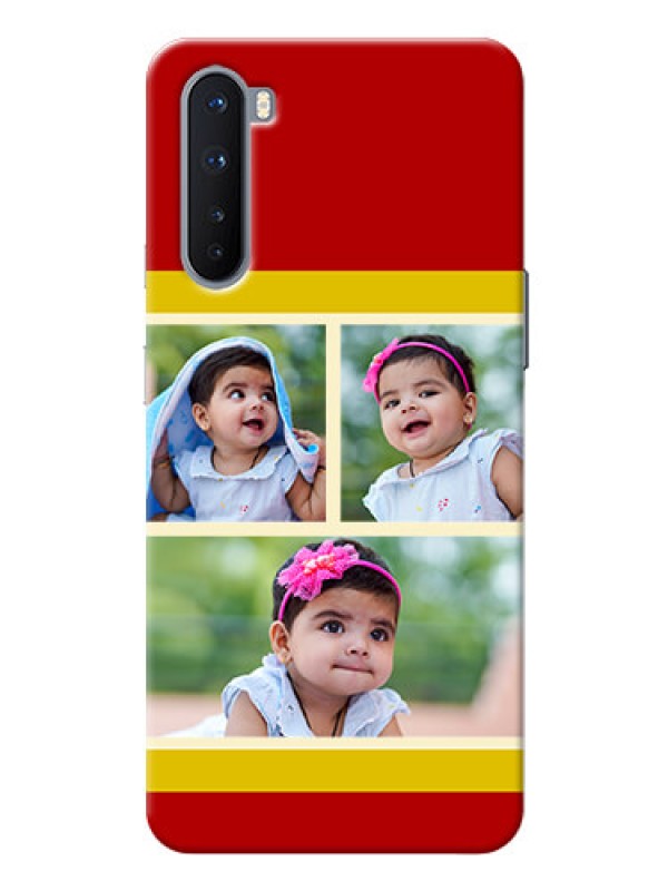 Custom OnePlus Nord mobile phone cases: Multiple Pic Upload Design