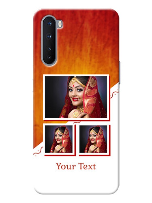 Custom OnePlus Nord Personalised Phone Cases: Wedding Memories Design  