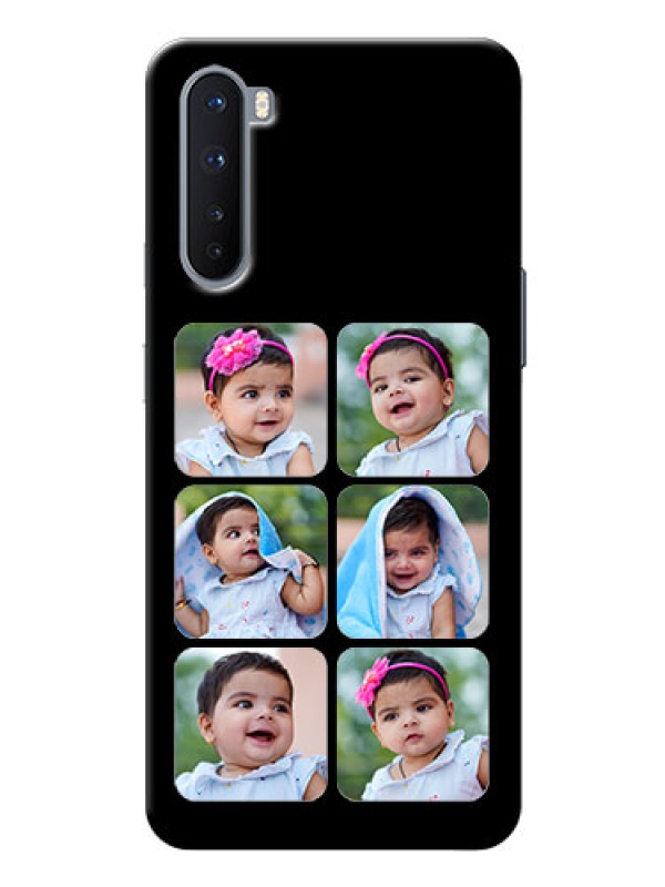 Custom OnePlus Nord mobile phone cases: Multiple Pictures Design