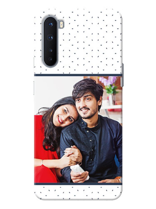 Custom OnePlus Nord Personalized Phone Cases: Premium Dot Design