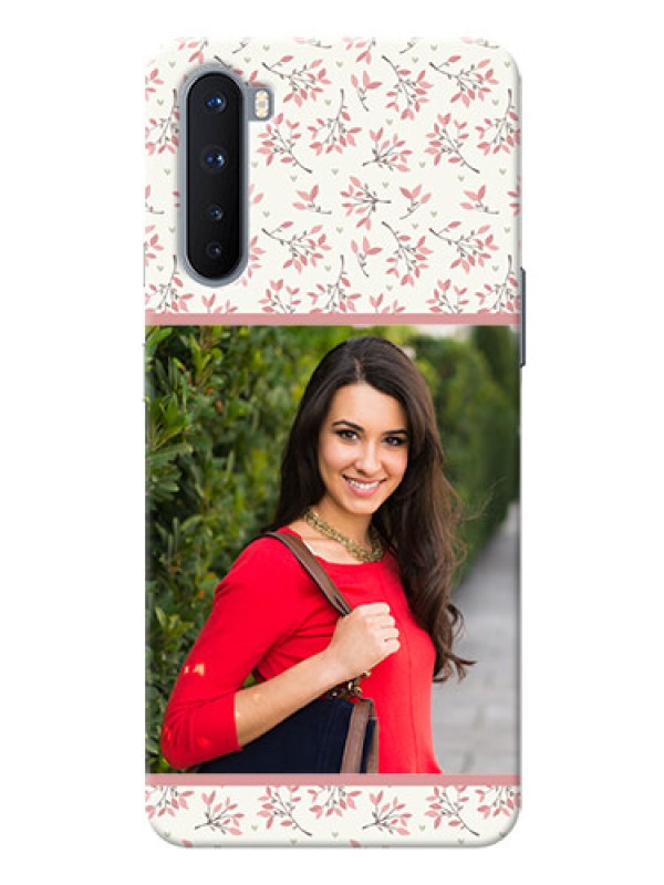 Custom OnePlus Nord Back Covers: Premium Floral Design