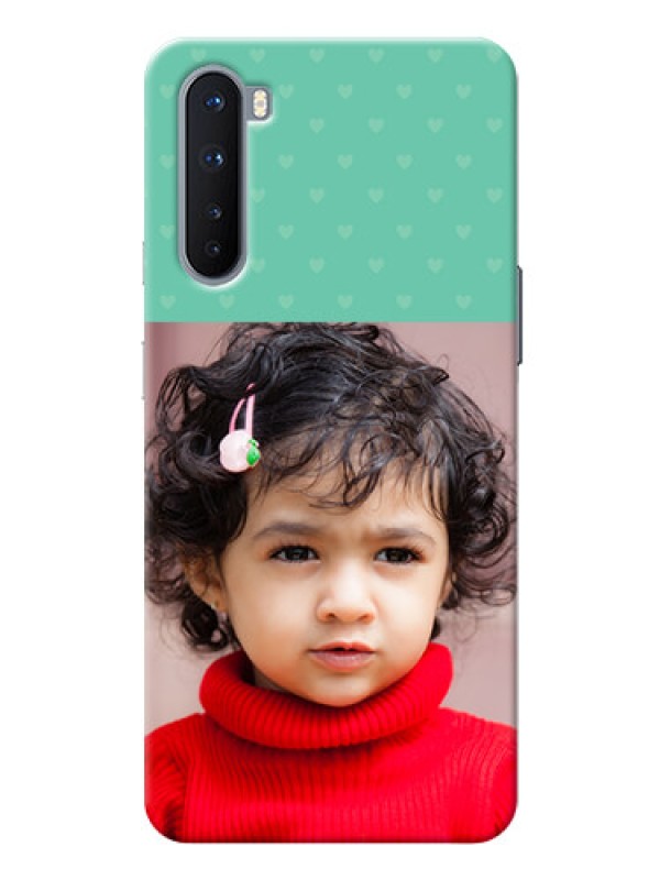 Custom OnePlus Nord mobile cases online: Lovers Picture Design
