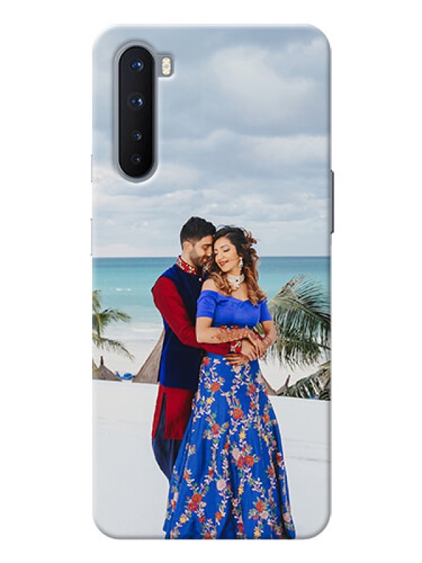 Custom OnePlus Nord Custom Mobile Cover: Upload Full Picture Design
