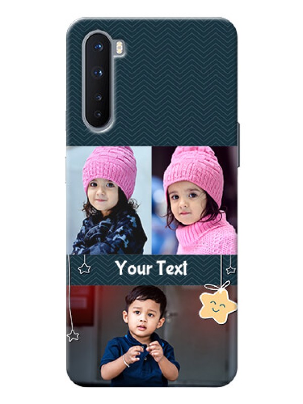 Custom OnePlus Nord Mobile Back Covers Online: Hanging Stars Design