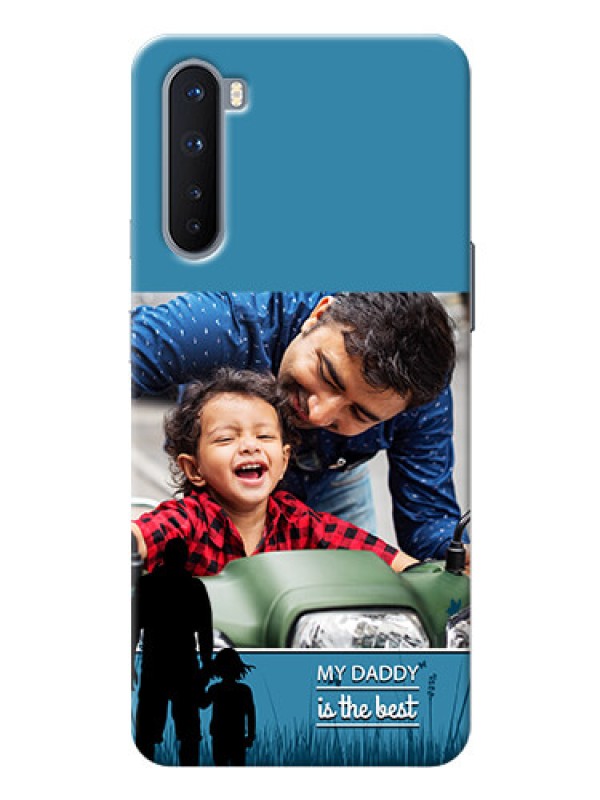 Custom OnePlus Nord Personalized Mobile Covers: best dad design 