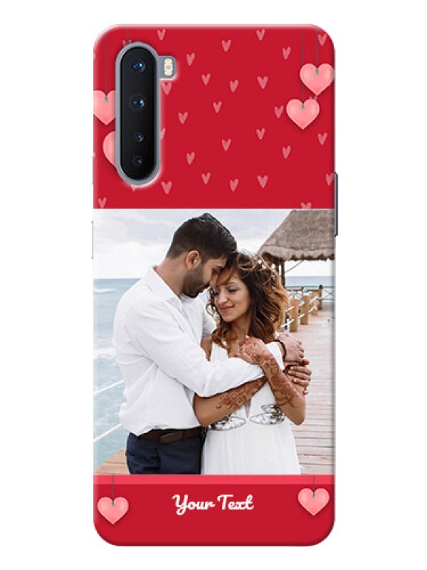 Custom OnePlus Nord Mobile Back Covers: Valentines Day Design