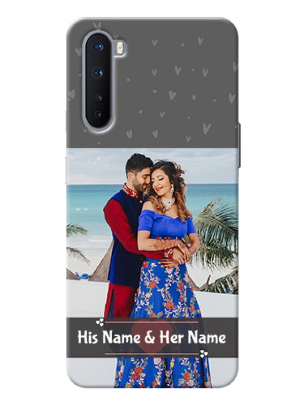 Custom OnePlus Nord Mobile Covers: Buy Love Design with Photo Online