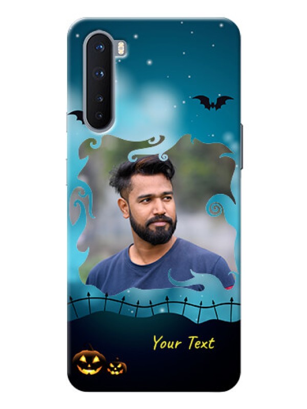 Custom OnePlus Nord Personalised Phone Cases: Halloween frame design