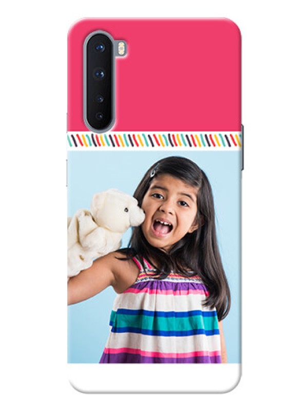 Custom OnePlus Nord Personalized Phone Cases: line art design