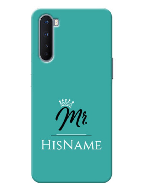 Custom OnePlus Nord Custom Phone Case Mr with Name