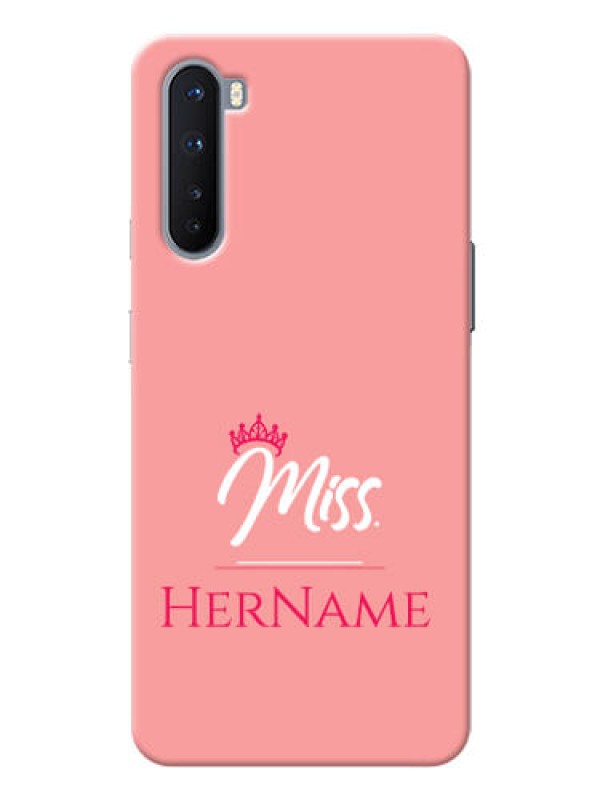 Custom OnePlus Nord Custom Phone Case Mrs with Name