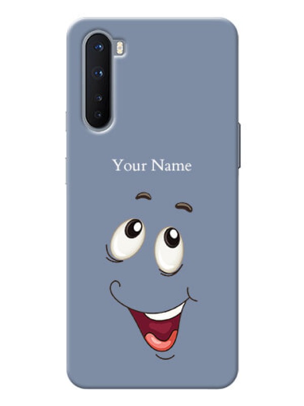Custom OnePlus Nord 5G Phone Back Covers: Laughing Cartoon Face Design
