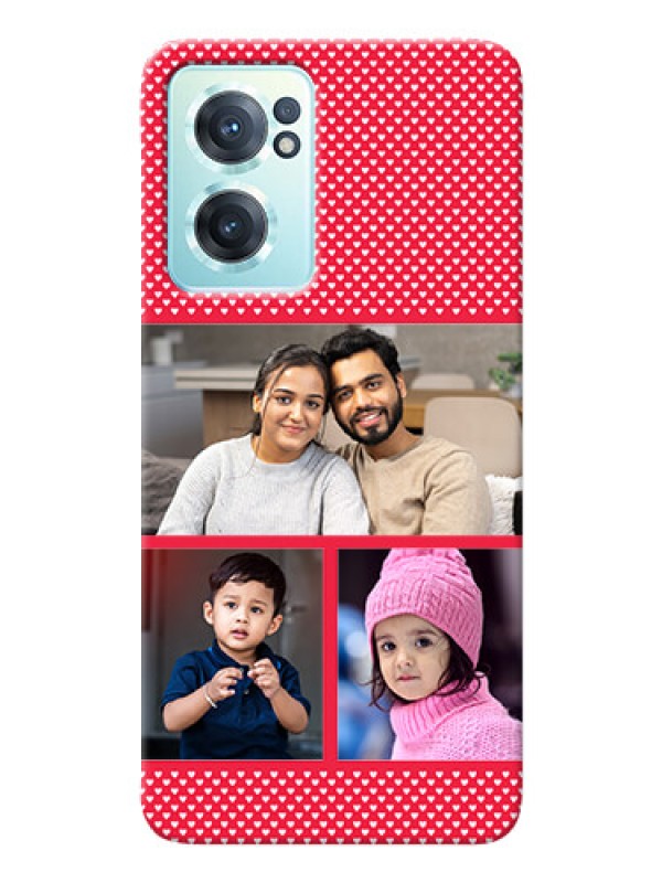 Custom Nord CE 2 5G mobile back covers online: Bulk Pic Upload Design