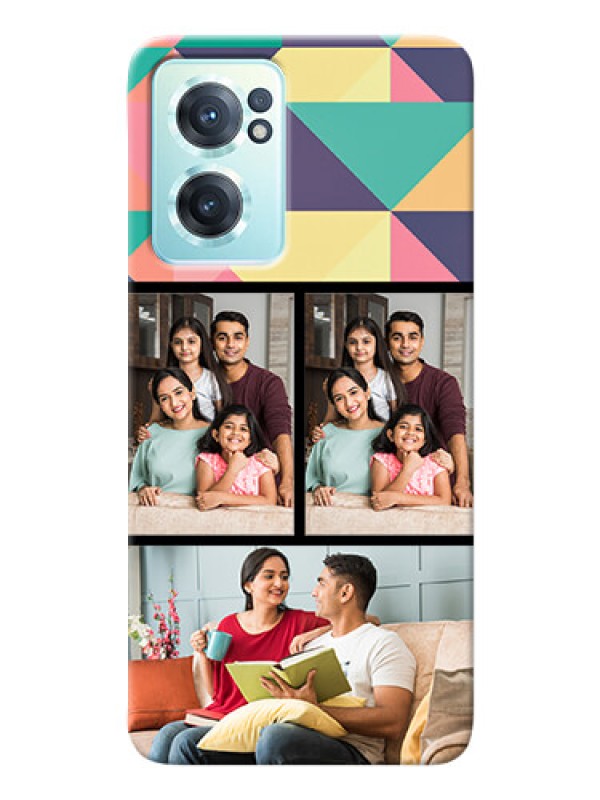 Custom Nord CE 2 5G personalised phone covers: Bulk Pic Upload Design