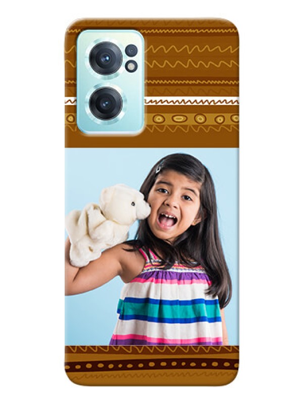 Custom Nord CE 2 5G Mobile Covers: Friends Picture Upload Design 