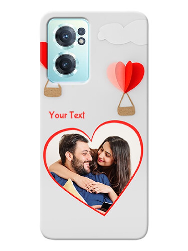 Custom Nord CE 2 5G Phone Covers: Parachute Love Design