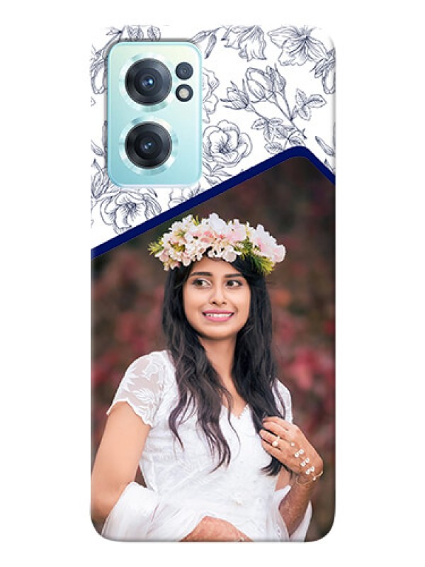Custom Nord CE 2 5G Phone Cases: Premium Floral Design
