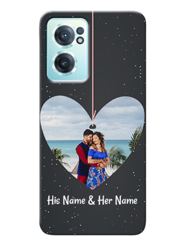 Custom Nord CE 2 5G custom phone cases: Hanging Heart Design