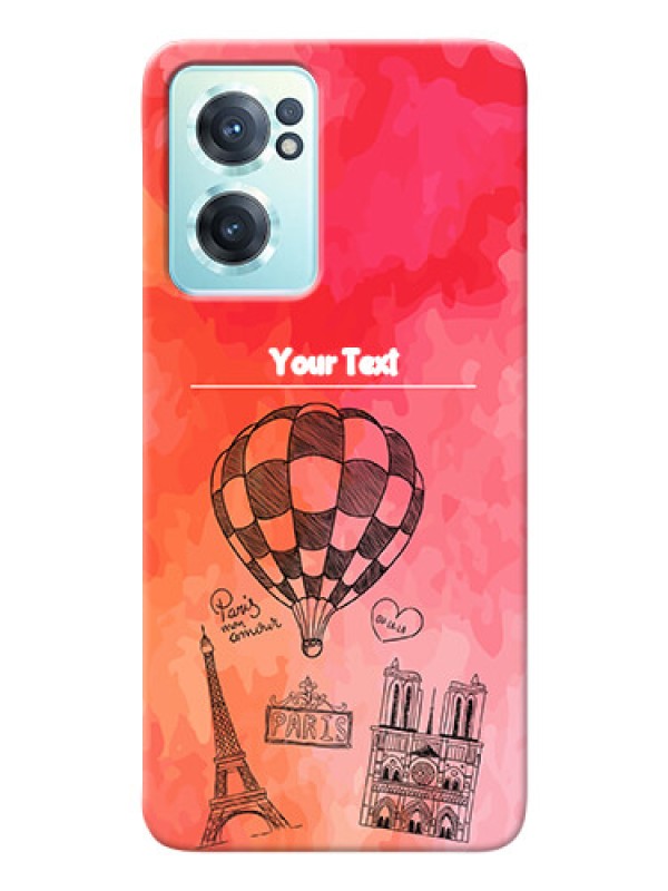 Custom Nord CE 2 5G Personalized Mobile Covers: Paris Theme Design