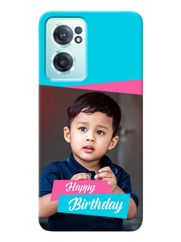 Custom Nord CE 2 5G Mobile Covers: Image Holder with 2 Color Design