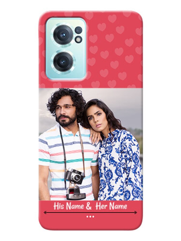 Custom Nord CE 2 5G Mobile Cases: Simple Love Design