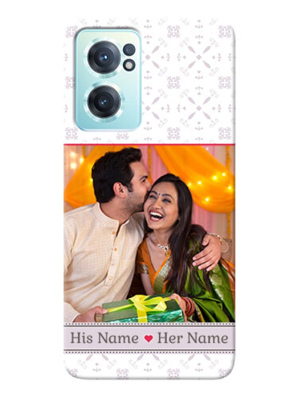 Custom Nord CE 2 5G Phone Cases with Photo and Ethnic Design