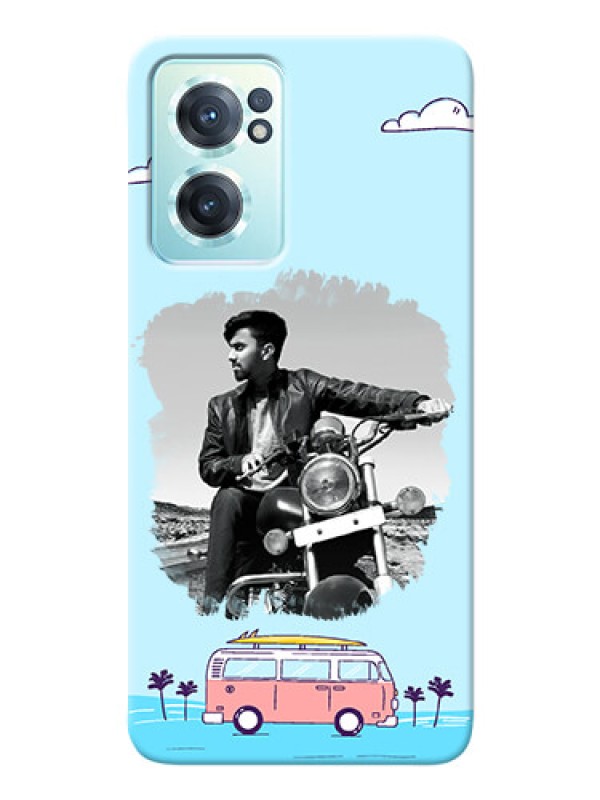 Custom Nord CE 2 5G Mobile Covers Online: Travel & Adventure Design