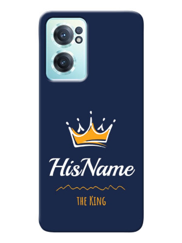 Custom Nord CE 2 5G King Phone Case with Name
