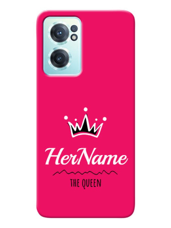 Custom Nord CE 2 5G Queen Phone Case with Name