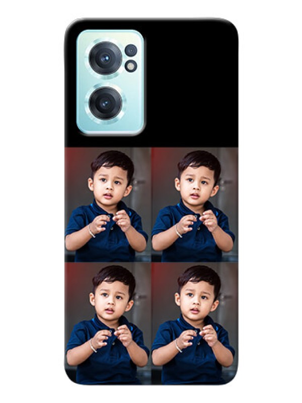 Custom Nord CE 2 5G 4 Image Holder on Mobile Cover