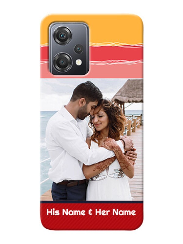 Custom Nord CE 2 Lite 5G custom mobile phone covers: Colorful Case Design