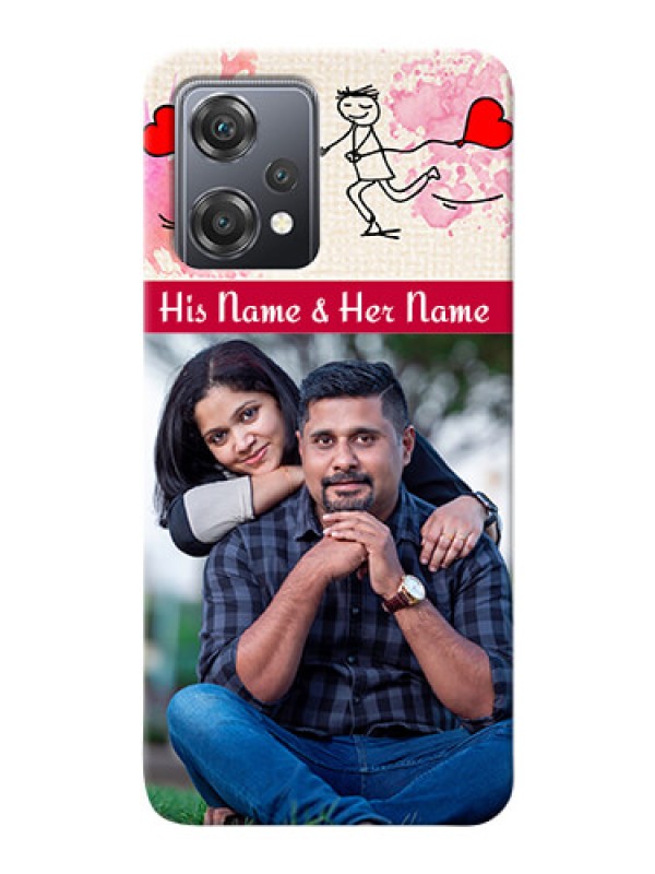 Custom Nord CE 2 Lite 5G phone back covers: You and Me Case Design