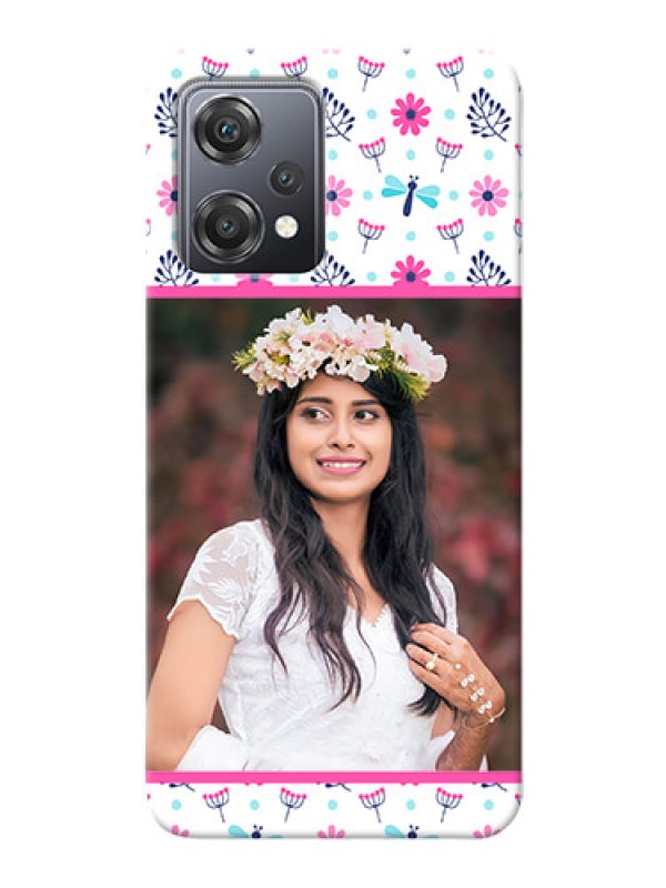 Custom Nord CE 2 Lite 5G Mobile Covers: Colorful Flower Design