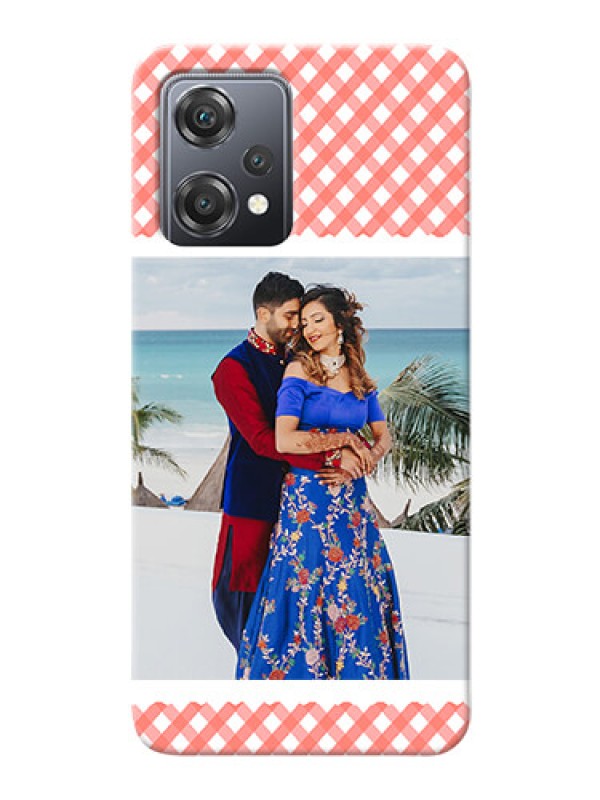 Custom Nord CE 2 Lite 5G custom mobile cases: Pink Pattern Design