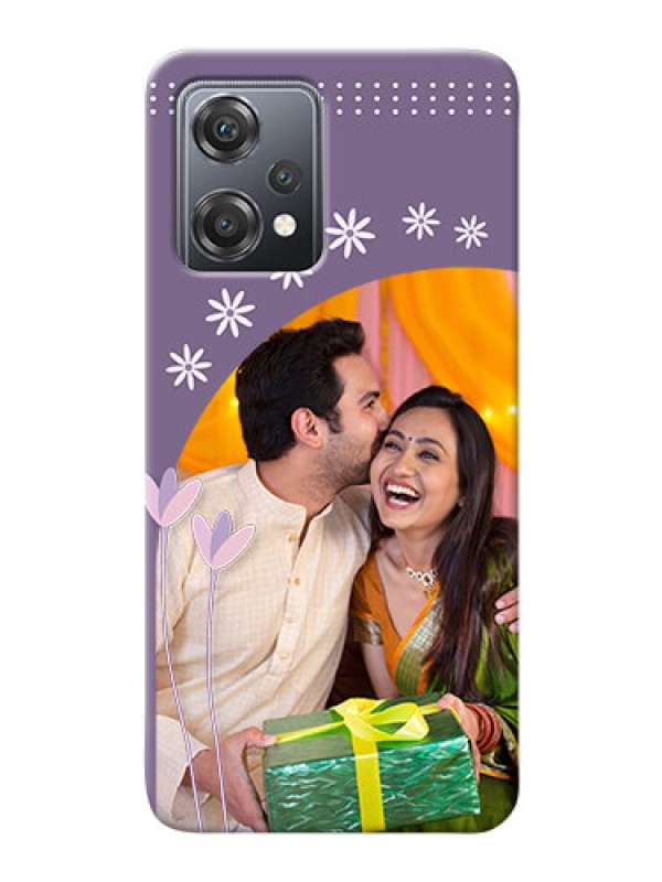 Custom Nord CE 2 Lite 5G Phone covers for girls: lavender flowers design 