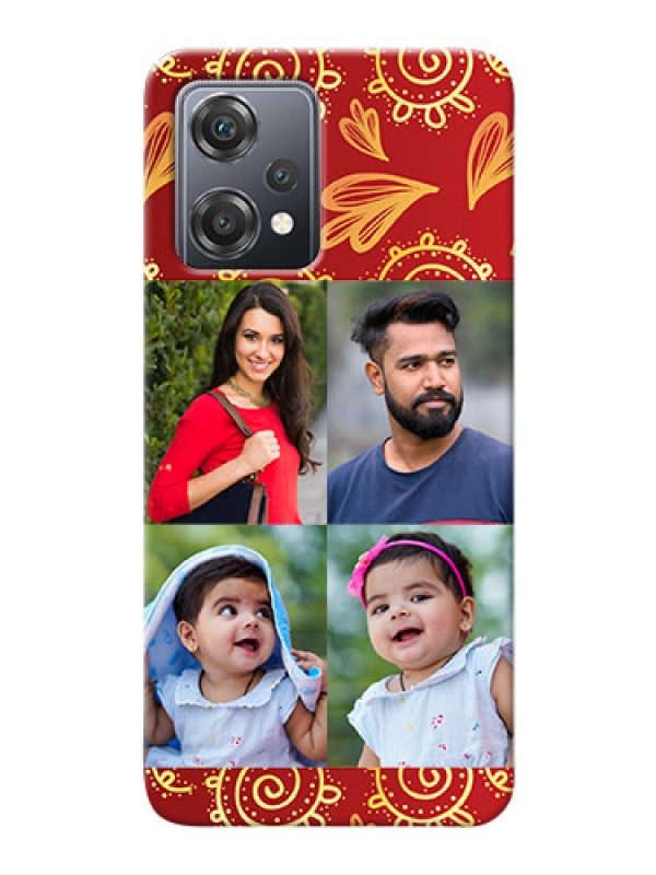 Custom Nord CE 2 Lite 5G Mobile Phone Cases: 4 Image Traditional Design