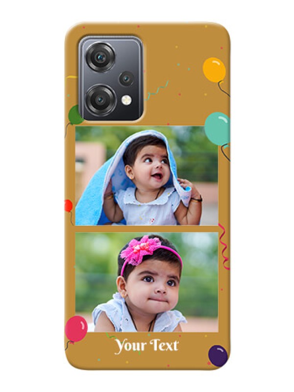 Custom Nord CE 2 Lite 5G Phone Covers: Image Holder with Birthday Celebrations Design
