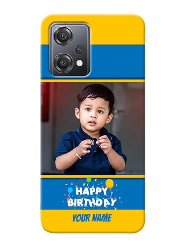 Custom Nord CE 2 Lite 5G Mobile Back Covers Online: Birthday Wishes Design