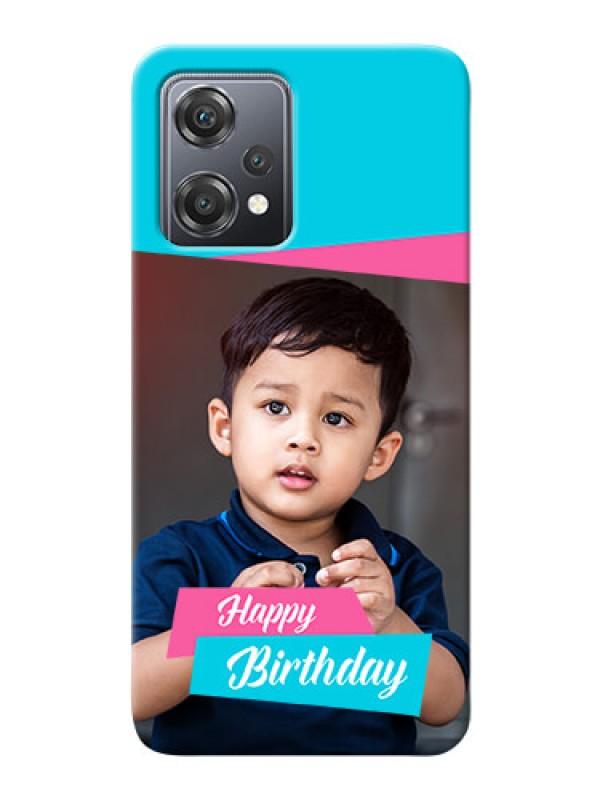 Custom Nord CE 2 Lite 5G Mobile Covers: Image Holder with 2 Color Design