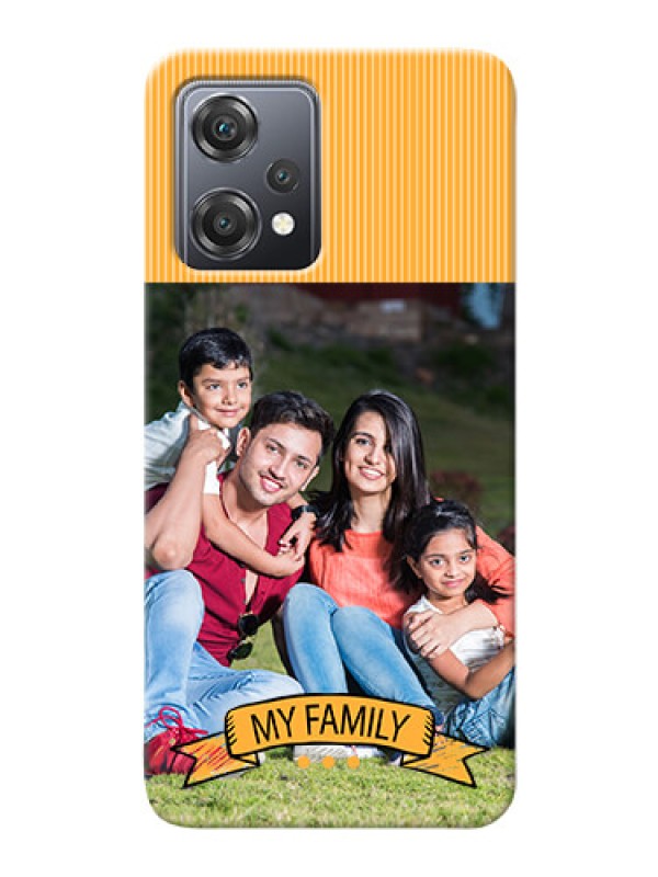 Custom Nord CE 2 Lite 5G Personalized Mobile Cases: My Family Design