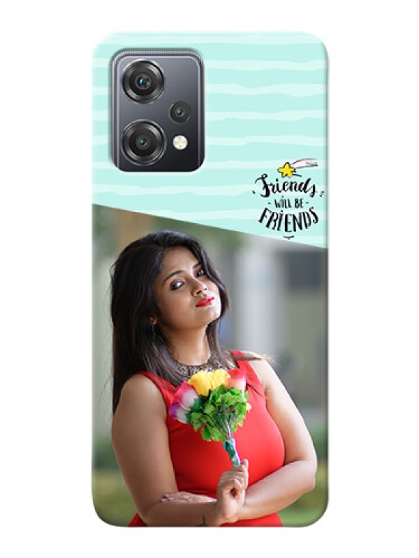 Custom Nord CE 2 Lite 5G Mobile Back Covers: Friends Picture Icon Design