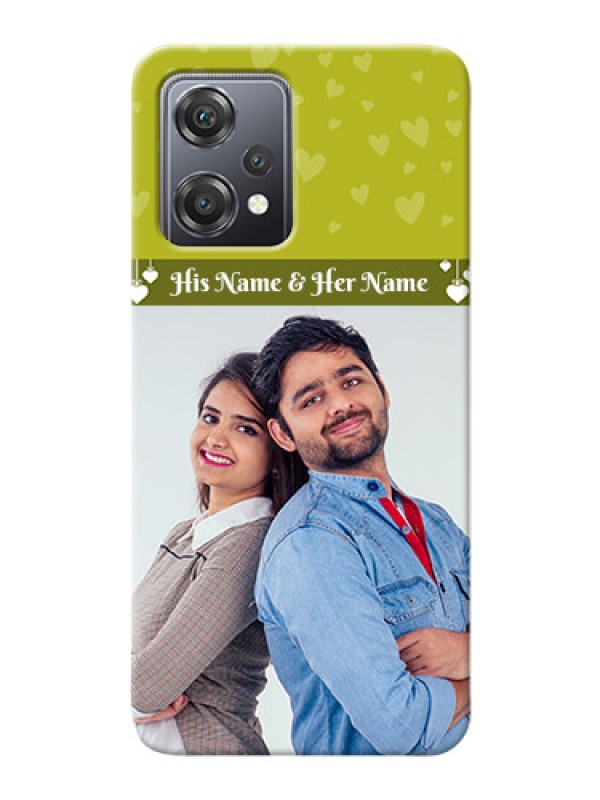 Custom Nord CE 2 Lite 5G custom mobile covers: You & Me Heart Design