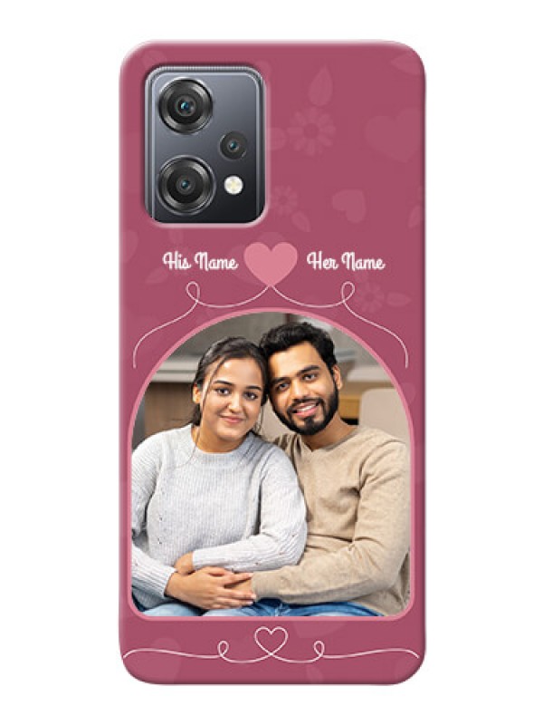 Custom Nord CE 2 Lite 5G mobile phone covers: Love Floral Design