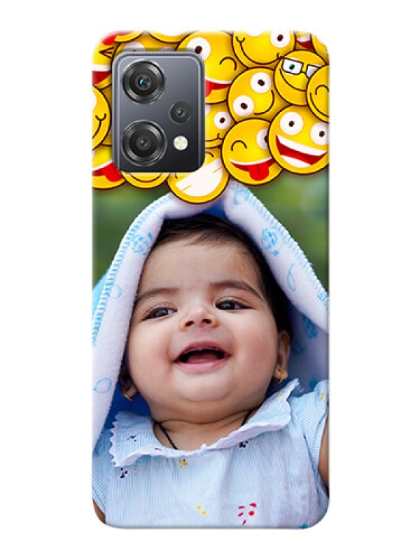 Custom Nord CE 2 Lite 5G Custom Phone Cases with Smiley Emoji Design